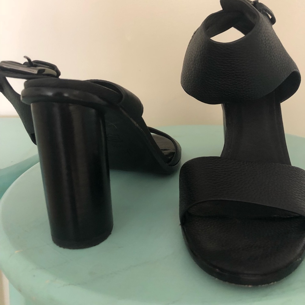 Joie Black Wedges